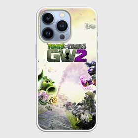 Чехол для iPhone 13 Pro с принтом PLANTS VS ZOMBIES в Екатеринбурге,  |  | garden warfare | pl | plants | plants vs. zombies | plants vs. zombies: garden warfare | popcap | zombies | кактус | картошка | подсолнух | растения против зомби | сад