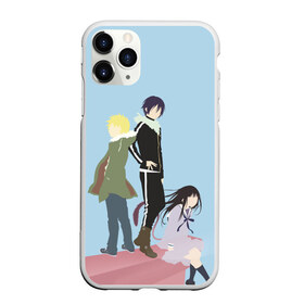 Чехол для iPhone 11 Pro матовый с принтом Yato Yukine & Hiyori в Екатеринбурге, Силикон |  | ghost | god of calamity | hiyori | iki | noragami | shinki | yato | yatogami | yukine | бездомный бог | бог бедствия | ики | призрак | секки | хиёри | шинки | юки | юкине | юкинэ | ято