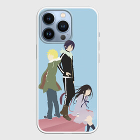 Чехол для iPhone 13 Pro с принтом Yato, Yukine  Hiyori в Екатеринбурге,  |  | ghost | god of calamity | hiyori | iki | noragami | shinki | yato | yatogami | yukine | бездомный бог | бог бедствия | ики | призрак | секки | хиёри | шинки | юки | юкине | юкинэ | ято