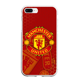 Чехол для iPhone 7Plus/8 Plus матовый с принтом МАНЧЕСТЕР ЮНАЙТЕД FCMU MANCHESTER UNITED в Екатеринбурге, Силикон | Область печати: задняя сторона чехла, без боковых панелей | fc | fcmu | football | football club | manchester united | red devils | sport | красные дьяволы | манчестер юнайтед | спорт | фк | фкмю | футбол | футбольный клуб