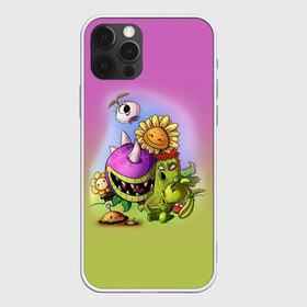 Чехол для iPhone 12 Pro Max с принтом Plants vs Zombies в Екатеринбурге, Силикон |  | plants vs. zombies | зомби | игра | компьютерная игра | против | растения | растения против зомби