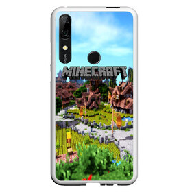 Чехол для Honor P Smart Z с принтом MINECRAFT WORLD в Екатеринбурге, Силикон | Область печати: задняя сторона чехла, без боковых панелей | craft | creeper | dungeon | dungeons | earth | game | logo | mine | minecraft | mobile | online | дунгеонс | земля | зомби | игра | крипер | лого | майкрафт | майнкрафт | мобайл | онлайн | подземелье | подземелья