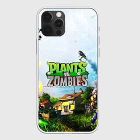 Чехол для iPhone 12 Pro с принтом PLANTS VS. ZOMBIES в Екатеринбурге, силикон | область печати: задняя сторона чехла, без боковых панелей | garden warfare | plants | plants vs. zombies | plants vs. zombies: garden warfare | popcap | zombies | кактус | картошка | подсолнух | растения против зомби | сад