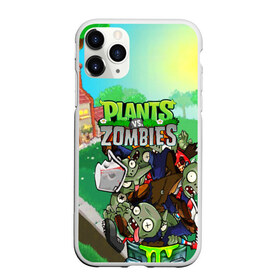 Чехол для iPhone 11 Pro матовый с принтом PLANTS VS ZOMBIES в Екатеринбурге, Силикон |  | garden warfare | plants | plants vs. zombies | plants vs. zombies: garden warfare | popcap | zombies | кактус | картошка | подсолнух | растения против зомби | сад