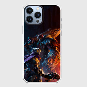 Чехол для iPhone 13 Pro Max с принтом Darksiders Genesis в Екатеринбурге,  |  | Тематика изображения на принте: action | darksiders | darksiders 3 | darksiders genesis | game | дарксайдерс | дарксайдерс 3 | дарксайдерс генезис | демон | игра | огонь | экшен