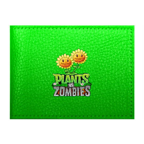 Обложка для студенческого билета с принтом PLANTS VS ZOMBIES в Екатеринбурге, натуральная кожа | Размер: 11*8 см; Печать на всей внешней стороне | battle | plants | plants vs zombies | pvsz | vs | zombies | растения против зомби