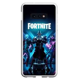 Чехол для Samsung S10E с принтом FORTNITE 10 СЕЗОН в Екатеринбурге, Силикон | Область печати: задняя сторона чехла, без боковых панелей | 10 | battle | fort | fortnite | royale | season | season x | битва | королевская | сезон x | тануки | форт | фортнайт