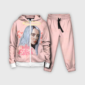 Детский костюм 3D с принтом BILLIE EILISH в Екатеринбурге,  |  | bad guy | billie | eilish | ocean eyes | айлиш | билли | девушка | певица | эйлиш