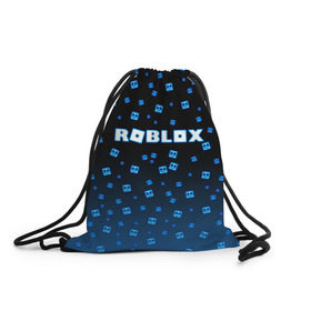 Рюкзак-мешок 3D с принтом Roblox X Marshmello в Екатеринбурге, 100% полиэстер | плотность ткани — 200 г/м2, размер — 35 х 45 см; лямки — толстые шнурки, застежка на шнуровке, без карманов и подкладки | marshmello | roblox | roblox x marshmello | roblox скачать | игра роблокс | роблокс | роблокс играть | роблокс симулятор | скачать роблокс