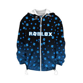 Детская куртка 3D с принтом Roblox X Marshmello в Екатеринбурге, 100% полиэстер | застежка — молния, подол и капюшон оформлены резинкой с фиксаторами, по бокам — два кармана без застежек, один потайной карман на груди, плотность верхнего слоя — 90 г/м2; плотность флисового подклада — 260 г/м2 | marshmello | roblox | roblox x marshmello | roblox скачать | игра роблокс | роблокс | роблокс играть | роблокс симулятор | скачать роблокс