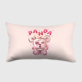 Подушка 3D антистресс с принтом PANDA в Екатеринбурге, наволочка — 100% полиэстер, наполнитель — вспененный полистирол | состоит из подушки и наволочки на молнии | bear | bright | funny | panda | веселый | забавный | мишка | панда | прикольный | смешной | яркий