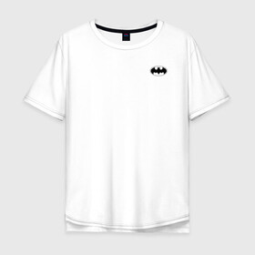 Мужская футболка хлопок Oversize с принтом The caped crusader в Екатеринбурге, 100% хлопок | свободный крой, круглый ворот, “спинка” длиннее передней части | Тематика изображения на принте: batman | dc | dc джокер | detective comics | harley | joker | shtatbat | the joker | бетмен | джокер | злодей | харли