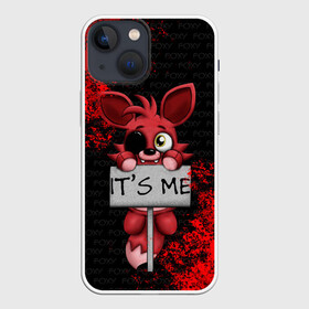 Чехол для iPhone 13 mini с принтом Five Nights At Freddys в Екатеринбурге,  |  | 5 ночей с фредди | five nights at freddys | foxy | аниматроники | игра | компьютерная игра | робот | фокси | фредди | фреди | чика