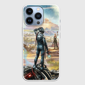 Чехол для iPhone 13 Pro с принтом The Outer Worlds в Екатеринбурге,  |  | Тематика изображения на принте: fallout | альцион | графика | космический корабль | криосн | фантастика