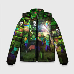 Зимняя куртка для мальчиков 3D с принтом MINECRAFT Creeper в Екатеринбурге, ткань верха — 100% полиэстер; подклад — 100% полиэстер, утеплитель — 100% полиэстер | длина ниже бедра, удлиненная спинка, воротник стойка и отстегивающийся капюшон. Есть боковые карманы с листочкой на кнопках, утяжки по низу изделия и внутренний карман на молнии. 

Предусмотрены светоотражающий принт на спинке, радужный светоотражающий элемент на пуллере молнии и на резинке для утяжки | craft | creeper | dungeon | dungeons | earth | game | logo | mine | minecraft | mobile | online | дунгеонс | земля | зомби | игра | крипер | лого | майкрафт | майнкрафт | мобайл | онлайн | подземелье | подземелья