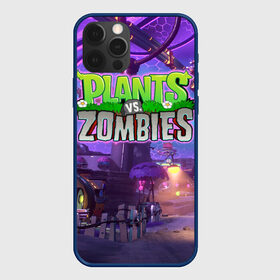 Чехол для iPhone 12 Pro с принтом  Plants vs. Zombies в Екатеринбурге, силикон | область печати: задняя сторона чехла, без боковых панелей | Тематика изображения на принте: 2 | battle | defense | for | garden | mod | neighborville | pvz | tower | warfare | битва | дзен | за | зомби | пвз | против | растения | сад