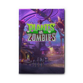 Обложка для автодокументов с принтом  Plants vs. Zombies в Екатеринбурге, натуральная кожа |  размер 19,9*13 см; внутри 4 больших “конверта” для документов и один маленький отдел — туда идеально встанут права | 2 | battle | defense | for | garden | mod | neighborville | pvz | tower | warfare | битва | дзен | за | зомби | пвз | против | растения | сад