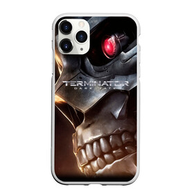 Чехол для iPhone 11 Pro Max матовый с принтом Terminator Dark Fate в Екатеринбурге, Силикон |  | dark fate | ill be back | terminator | арнольд шварценеггер | киборг | надпись | темные судьбы | терминатор | терминатор 2019 | терминатор темные судьбы | фильм | шварцнегер