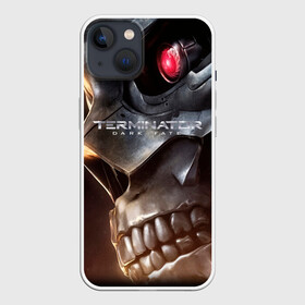 Чехол для iPhone 13 с принтом Terminator Dark Fate в Екатеринбурге,  |  | dark fate | ill be back | terminator | арнольд шварценеггер | киборг | надпись | темные судьбы | терминатор | терминатор 2019 | терминатор темные судьбы | фильм | шварцнегер