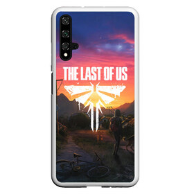 Чехол для Honor 20 с принтом THE LAST OF US в Екатеринбурге, Силикон | Область печати: задняя сторона чехла, без боковых панелей | cicadas | fireflies | naughty dog | the last of us | the last of us part 2 | джоэл | последние из нас | цикады | элли