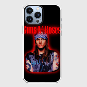 Чехол для iPhone 13 Pro Max с принтом Guns n roses + Спина в Екатеринбурге,  |  | axl rose | geffen records | gnr | guns | rock | roses | slash | гансы | пистолеты | розы | рок | слеш | эксл роуз