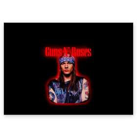 Поздравительная открытка с принтом Guns n roses + Спина  в Екатеринбурге, 100% бумага | плотность бумаги 280 г/м2, матовая, на обратной стороне линовка и место для марки
 | Тематика изображения на принте: axl rose | geffen records | gnr | guns | rock | roses | slash | гансы | пистолеты | розы | рок | слеш | эксл роуз