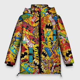 Женская зимняя куртка 3D с принтом Batman logos в Екатеринбурге, верх — 100% полиэстер; подкладка — 100% полиэстер; утеплитель — 100% полиэстер | длина ниже бедра, силуэт Оверсайз. Есть воротник-стойка, отстегивающийся капюшон и ветрозащитная планка. 

Боковые карманы с листочкой на кнопках и внутренний карман на молнии | bat man | batman | batman comics | caped crusader | dark knight | shtatbat | бетмен | брюс уэйн | бэт мен | бэтмен | тёмный рыцарь
