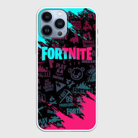 Чехол для iPhone 13 Pro Max с принтом FORTNITE NEON | ФОРТНАЙТ НЕОН в Екатеринбурге,  |  | Тематика изображения на принте: fortnite | fortnite 2 | fortnite x | marshmello | маршмелло | фортнайт | фортнайт 2 | фортнайт глава 2