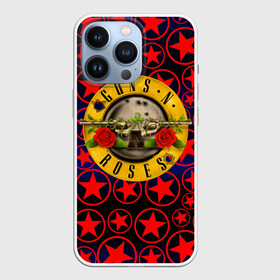 Чехол для iPhone 13 Pro с принтом Guns n roses в Екатеринбурге,  |  | axl rose | geffen records | gnr | guns | rock | roses | slash | гансы | пистолеты | розы | рок | слеш | эксл роуз