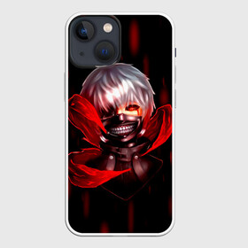 Чехол для iPhone 13 mini с принтом Токийский гуль в Екатеринбурге,  |  | anime | tokyo ghoul | аниме | анимэ | гули | канеки кен | кузен йошимура | наки | нишики нишио | ренджи йомо | ризе камиширо | токийский гуль | тоука киришима | ута | хинами фуэгучи | шуу цукияма