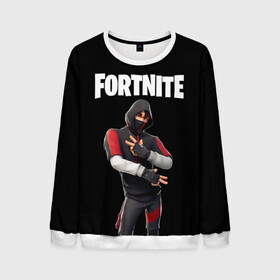 Мужской свитшот 3D с принтом FORTNITE IKONIK (КАПЮШОН) в Екатеринбурге, 100% полиэстер с мягким внутренним слоем | круглый вырез горловины, мягкая резинка на манжетах и поясе, свободная посадка по фигуре | Тематика изображения на принте: fnchap2 | fortnite | fortnite 2 | fortnite x | ikonik | marshmello | иконик | маршмелло | фортнайт | фортнайт 2 | фортнайт глава 2