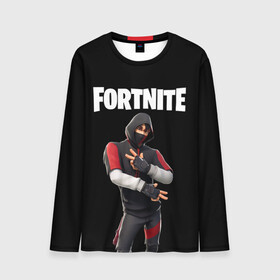 Мужской лонгслив 3D с принтом FORTNITE IKONIK (КАПЮШОН) в Екатеринбурге, 100% полиэстер | длинные рукава, круглый вырез горловины, полуприлегающий силуэт | Тематика изображения на принте: fnchap2 | fortnite | fortnite 2 | fortnite x | ikonik | marshmello | иконик | маршмелло | фортнайт | фортнайт 2 | фортнайт глава 2