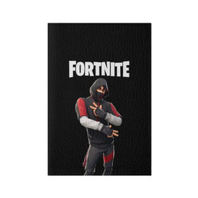 Обложка для паспорта матовая кожа с принтом FORTNITE IKONIK (КАПЮШОН) в Екатеринбурге, натуральная матовая кожа | размер 19,3 х 13,7 см; прозрачные пластиковые крепления | Тематика изображения на принте: fnchap2 | fortnite | fortnite 2 | fortnite x | ikonik | marshmello | иконик | маршмелло | фортнайт | фортнайт 2 | фортнайт глава 2