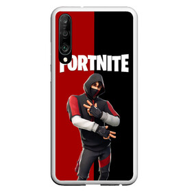 Чехол для Honor P30 с принтом FORTNITE IKONIK в Екатеринбурге, Силикон | Область печати: задняя сторона чехла, без боковых панелей | fortnite | fortnite 2 | fortnite x маршмелло | ikonik | marshmello | ninja | ninja streamer | иконик | ниндзя | фортнайт | фортнайт 2 | фортнайт глава 2