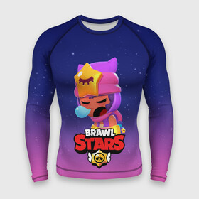 Мужской рашгард 3D с принтом BRAWL STARS   SANDY в Екатеринбурге,  |  | brawl | bull | colt | crow | game | games | leon | online | penny | poco | sandy | shelly | spike | star | stars | wanted | брав | бравл | браво | звезда | звезды | игра | игры | лого | онлайн | сенди | старс | сэнди