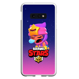 Чехол для Samsung S10E с принтом BRAWL STARS - SANDY в Екатеринбурге, Силикон | Область печати: задняя сторона чехла, без боковых панелей | brawl | bull | colt | crow | game | games | leon | online | penny | poco | sandy | shelly | spike | star | stars | wanted | брав | бравл | браво | звезда | звезды | игра | игры | лого | онлайн | сенди | старс | сэнди