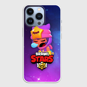 Чехол для iPhone 13 Pro с принтом SANDY SPACE (Brawl Stars) в Екатеринбурге,  |  | Тематика изображения на принте: brawl | bull | colt | crow | game | games | leon | online | penny | poco | sandy | shelly | spike | star | stars | wanted | брав | бравл | браво | звезда | звезды | игра | игры | лого | онлайн | сенди | старс | сэнди