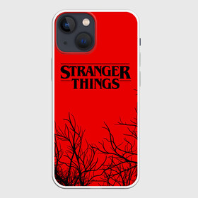 Чехол для iPhone 13 mini с принтом STRANGER THINGS | ОЧЕНЬ СТРАННЫЕ ДЕЛА в Екатеринбурге,  |  | 011 | 11 | netflix | stranger things | демогоргон | нетфликс | одди | одиннадцатая | очень странные дела | сериалы