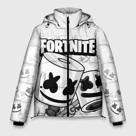 Мужская зимняя куртка 3D с принтом FORTNITE MARSHMELLO в Екатеринбурге, верх — 100% полиэстер; подкладка — 100% полиэстер; утеплитель — 100% полиэстер | длина ниже бедра, свободный силуэт Оверсайз. Есть воротник-стойка, отстегивающийся капюшон и ветрозащитная планка. 

Боковые карманы с листочкой на кнопках и внутренний карман на молнии. | chapter 2 | fortnite | marshmello | диджей | игры | маршмэллоу | молоток | фортнайт