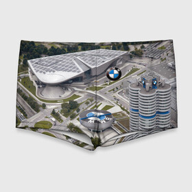 Мужские купальные плавки 3D с принтом BMW city в Екатеринбурге, Полиэстер 85%, Спандекс 15% |  | Тематика изображения на принте: bmw | buildings | city | germany | munich | prestige | бмв | германия | город | здания | мюнхен | престиж