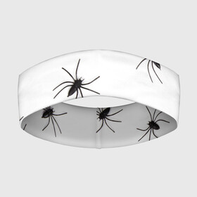 Повязка на голову 3D с принтом Пауки в Екатеринбурге,  |  | spider | spiders | абстрактный | абстракция | животное | животные | жук | жуки | насекомое | насекомые | паук | паучий | паучки | паучок | природа | фауна