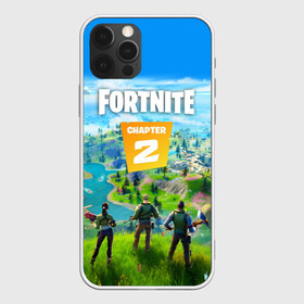 Чехол для iPhone 12 Pro с принтом FORTNITE 2 ЧАСТЬ (2 СТОРОНЫ)  в Екатеринбурге, силикон | область печати: задняя сторона чехла, без боковых панелей | 1 сезон | 11 сезон | 2 часть | battle | chapter 2 | fort | fortnite | fortnite 2 | royale | season 11 | битва | королевская | форт | фортнайт