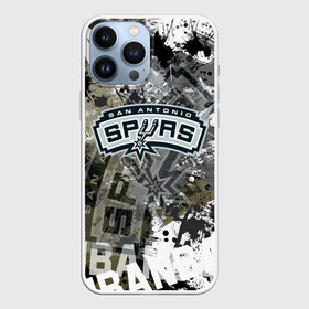 Чехол для iPhone 13 Pro Max с принтом Сан Антонио Спёрс в Екатеринбурге,  |  | nba | san antonio | san antonio spurs | spurs | баскетбол | нба | сан антонио | сан антонио спёрс | спёрс