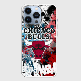 Чехол для iPhone 13 Pro с принтом Чикаго Буллз в Екатеринбурге,  |  | bulls | chicago | chicago bulls | nba | баскетбол | буллз | нба | чикаго | чикаго буллз