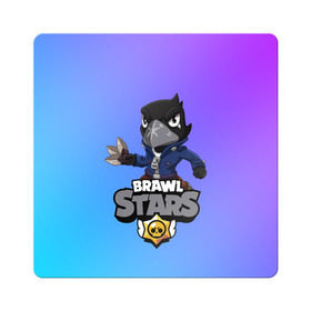 Магнит виниловый Квадрат с принтом Crow (Brawl Stars) в Екатеринбурге, полимерный материал с магнитным слоем | размер 9*9 см, закругленные углы | brawl stars | crow | game | leon | бравл | бравл стар | бравл старс | ворон | ворона | детская | детям | игра | компьютерная игра | кров | леон | персонаж | развлечение