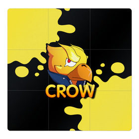 Магнитный плакат 3Х3 с принтом Crow (Brawl Stars) в Екатеринбурге, Полимерный материал с магнитным слоем | 9 деталей размером 9*9 см | brawl stars | crow | game | leon | бравл | бравл стар | бравл старс | ворон | ворона | детская | детям | игра | компьютерная игра | кров | леон | персонаж | развлечение