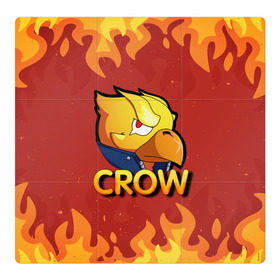 Магнитный плакат 3Х3 с принтом Crow (Brawl Stars) в Екатеринбурге, Полимерный материал с магнитным слоем | 9 деталей размером 9*9 см | brawl stars | crow | game | leon | бравл | бравл стар | бравл старс | ворон | ворона | детская | детям | игра | компьютерная игра | кров | леон | персонаж | развлечение