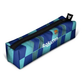 Пенал 3D с принтом Barcelona PreMatch kit в Екатеринбурге, 100% полиэстер | плотная ткань, застежка на молнии | barcelona | champions | laliga | league | messi | spain | барселона | испания | лига | месси | чемпионов
