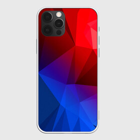 Чехол для iPhone 12 Pro Max с принтом RED&BLUE в Екатеринбурге, Силикон |  | abstract | abstraction | color | geometry | paitnt | polygon | polygonal | psy | абстракция | геометрия | краски | неоновые | полигоны | психоделика