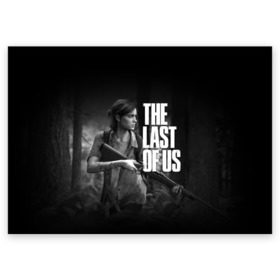 Поздравительная открытка с принтом THE LAST OF US в Екатеринбурге, 100% бумага | плотность бумаги 280 г/м2, матовая, на обратной стороне линовка и место для марки
 | Тематика изображения на принте: cicadas | fireflies | naughty dog | the last of us | the last of us part 2 | джоэл | последние из нас | цикады | элли